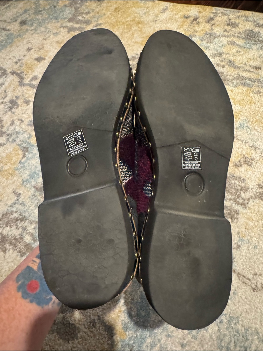 Free People Textile Atlas Chelsea Boot, Size 38.5 - Picture 4 of 5